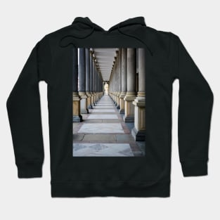 Corridor between columns Hoodie